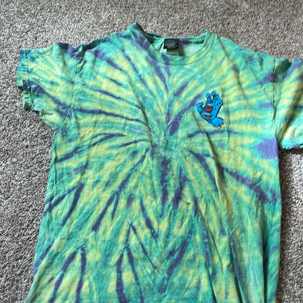 Santa Cruz screaming hand t shirt